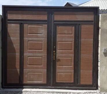 Qaraj darvazaları: Müxtəlif materiallardan hazırlanmış, mühafizə və rahatlıq təmin edən — 21