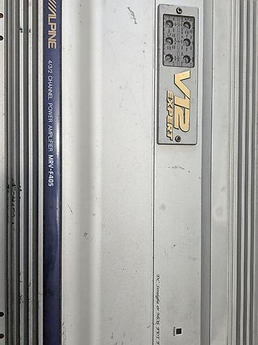 hp: Автомобильный усилитель Alpine MRV-F405 (серия V12), 4-канальный — 8
