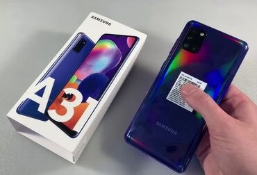 Адаптеры: Samsung Galaxy A31, 64 ГБ, цвет - Черный, С документами