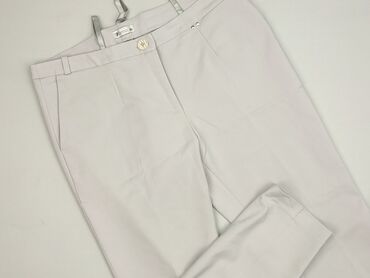 Women's Clothing: Material trousers for women, size 3XL (EU 46)