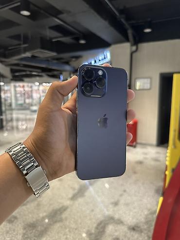 iphon 17 pro max: IPhone 14 Pro Max 🐈‍⬛ 128 GB 🗽 АКБ 81% Родной🔋 True Tone / Face ID ✅ — 3