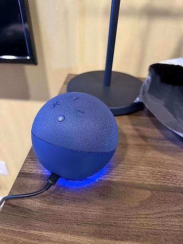 apple homepod mini: Amerikadan alinib! Aleksa! Hec bir problemi yoxdu! Səs köməkçisi — 2