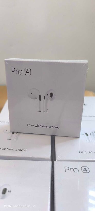 Qulaqcıqlar: Yeni Simsiz (Bluetooth) Qulaqcıqlar, Apple, rəng - Ağ