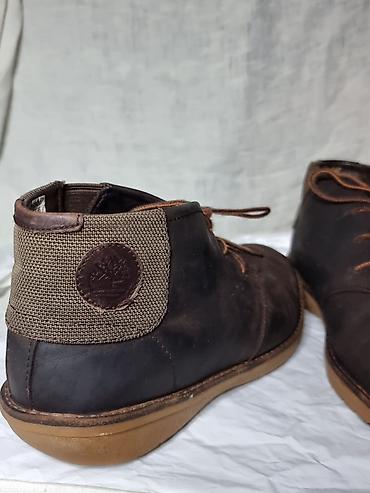 Другая мужская обувь: Timberland КРАСОВКИ мужские кожаные 100% Б/У. БРЕНДОВЫЕ. СОСТОЯНИЕ — 1