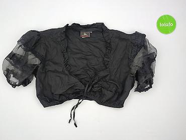 bolerko jeansowe: Bluzka damska, rozmiar 6XL — 2