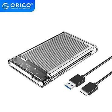 флешк: Прозрачный корпус для HDD Transparent USB 3.0 HDD case Арт.2022 — 1