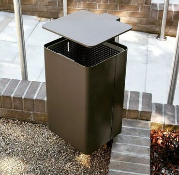 Tullantı qabları: Metal EN MMC olaraq istədiyiniz forma və ölçüde demir işlerinin — 9