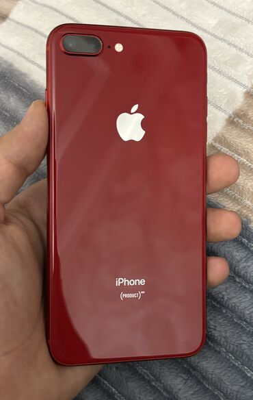 iphone 12 купить в баку: IPhone 8 Plus, 64 ГБ, Красный, Отпечаток пальца