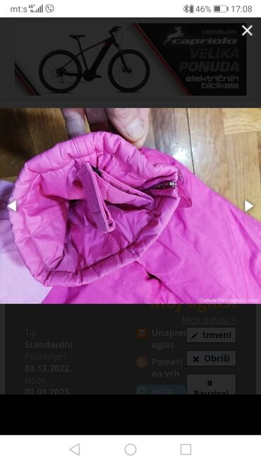 Ski pantalone: 110-116, bоја - Ljubičasta — 10