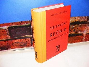 marca 100rsdn: Tehnički rečnik francusko srpskohrvatski 1970 tvrd povez 20 cm stanje — 1