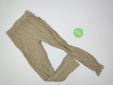 klapki dzik: Spodnie materiałowe damskie, rozmiar S — 3