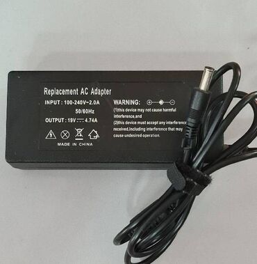 Защитные пленки и стекла: Блок питания для ноутбука input 100 - 240V-2A, 50/60Hz