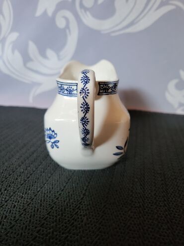 Ostali antikviteti: Bokal za mleko engleski,cvibl mustra Wedgwood iz 70ih. Bokalcic za — 7