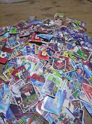 kitab şəkilləri profil ucun: Kolleksiya üçün futbol kartları dəsti - Böyük qarışıq paket: müxtəlif — 2