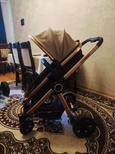 Uşaq arabaları: For baby kalyaska 120 azn Qış çexolu da var, hem oturaqli hem sebet