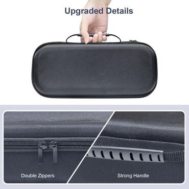 сумка переноска: Чехол для переноски из ЭВА для игровых аксессуаров PS5, защитная