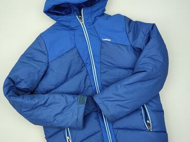 Children's down jacket Decathlon, 14 years, Synthetic fabric, condition - Perfect