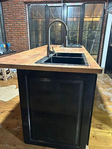 Sifarişlə mətbəx mebeli: Sifarişlə mətbəx dəsti, Özü çəkən petlələr, MDF, Kredit var, Pulsuz çatdırılma — 3