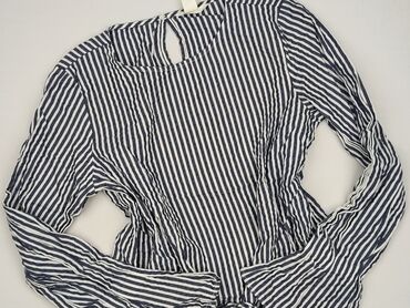 bluzki basic z dekoltem v: H&M, Women's blouse, size M (EU 38)