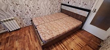 Çarpayılar: İşlənmiş, İkinəfərlik çarpayı, Bazasız, Matras ilə, Siyirməsiz — 2