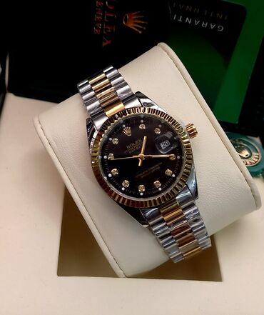 Qol saatları: Yeni, Qol saatı, Rolex, rəng - Gümüşü — 22