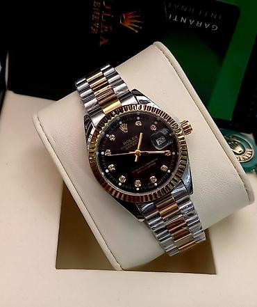 original saatlar: Yeni, Qol saatı, Rolex, rəng - Qızılı — 5