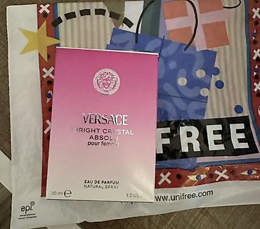 lush cherry perfume: Versace qadin ucun etiri orginaldi dutyfreeden alinib acilib qoxusuna — 1