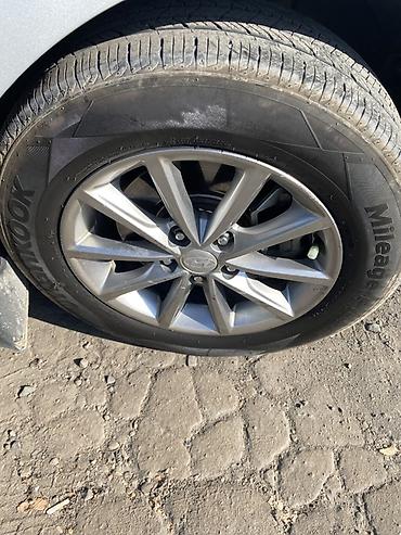 55: Продаю диски или обмен Комплект колес Hyundai: литые диски + — 4