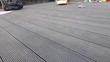 Другие строительные материалы: Террасное покрытие из ДПК (деревокомпозит) с монтажом на регулируемые — 18