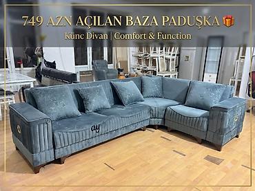 mini divanlar: Künc divan, Yeni, Açılan, Bazalı, Parça, Şəhərdaxili pulsuz çatdırılma — 1
