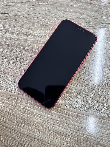 Apple iPhone: IPhone 12, Б/у, 128 ГБ, Красный, 100 % — 1