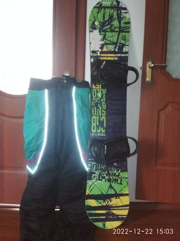 Сноуборды: Фристайл, С креплениями, Б/у — 15