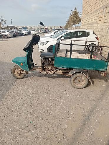 trisikl: Yükdaşıma üçün üçtəkərli motosiklet (trisikl) - Gövdə: metal karkaslı — 4