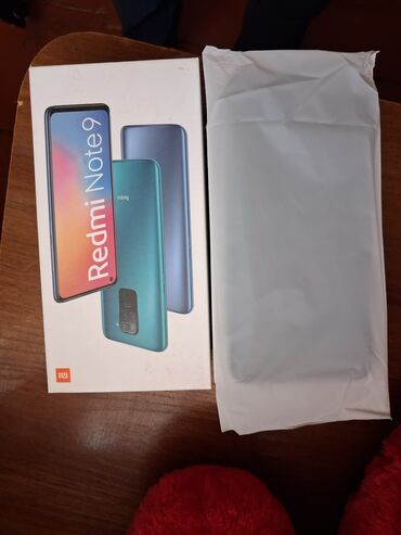 prasdoy telfonlar: Redmi Note 9, 128 GB, rəng - Göy, Barmaq izi, İki sim kartlı, Sənədlərlə