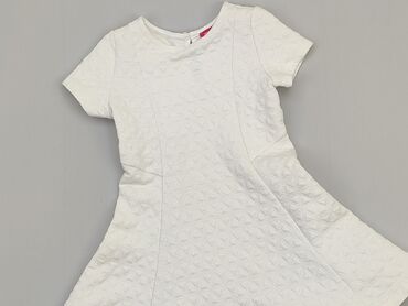 biała sukienka: Sukienka, Young Dimension, 2-3 lat, 92-98 cm, stan - Dobry