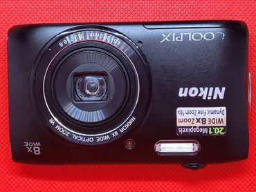 фото апарат: Фотоаппарат NIKON COOLPIX S3600 8X лучшая камера своих времен