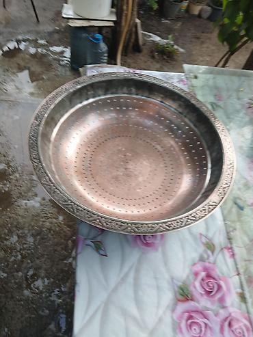 samovar aliram: Misdən as suzən 150 yasi var. - Material: əl işi mis (döymə mis) - — 4