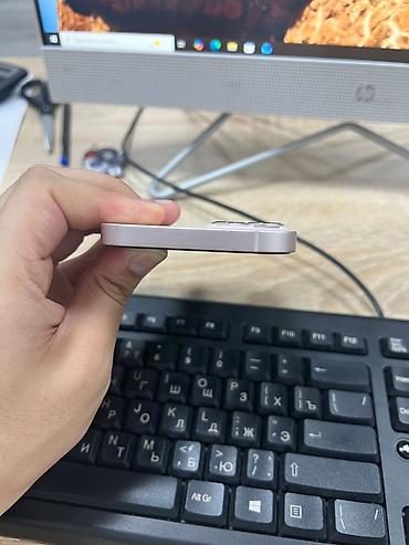 iphone duo satis: IPhone 13, 128 GB, Çəhrayı, Face ID — 3