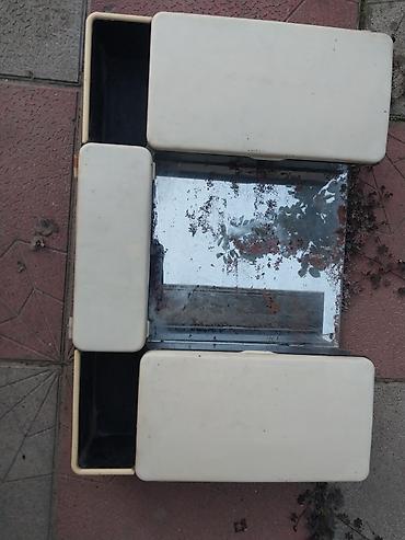 skaf ikinci el: Plastik vanna otağı asma şkafı və güzgü - Material: sərt plastik — 3