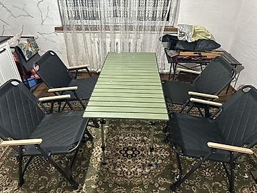 Мебель: Складной походный комплект мебели: стол + 4 кресел - Стол — 3