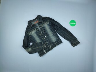 8766 товарів | lalafo.com.ua: Дитяча джинсова курткаДовжина: 46 смДовжина рукава: 57 смНапівобхват