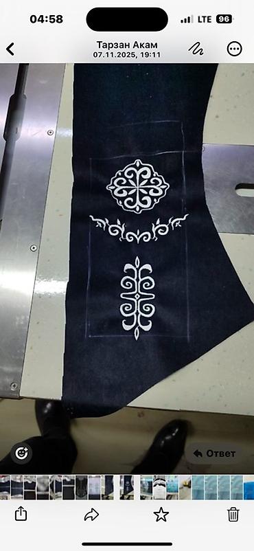 Вышивка: Машинная вышивка на ткани под заказ - Вышиваем орнаменты, логотипы — 2