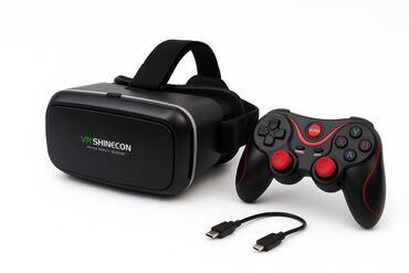 ps4 в рассрочку: VR Shinecon + Геймпад Продаю: Очки виртуальной реальности VR