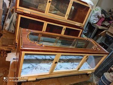 вольер для йорка: Teze yixilib alti padnoslu ve her terefi baxli arxa ve ustu panarama