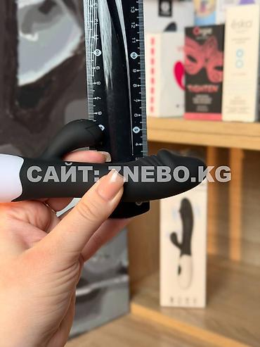 Товары для взрослых: Вибратор с ярко выраженной головкой «Cнэпии» и клиторальной — 5