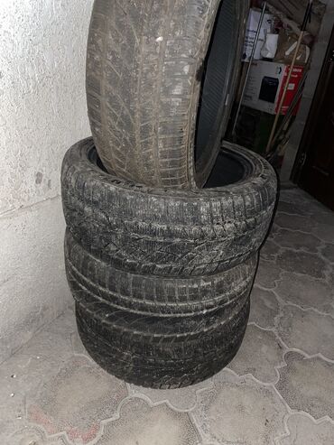 Шины: 225/45r17, практически новые, только одну клеили!!! Цена 15000