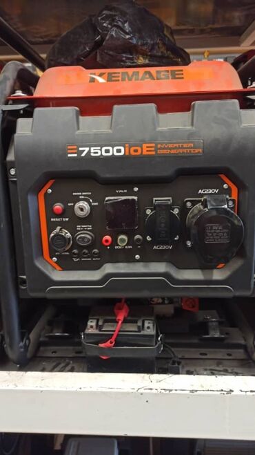 Генераторы: Генератор бензиновый 1фаска бензиновый 13000кват 1 года сервисное — 7