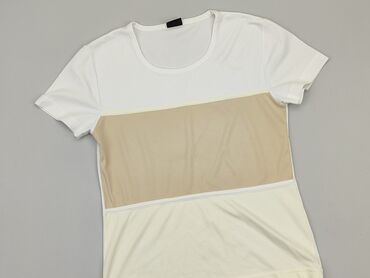 białe bluzki wiązane w pasie: T-shirt, S, stan - Bardzo dobry