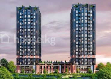 снять дом на долгий срок: 1 бөлмө, 56 кв. м, Элитка, 16 кабат, ПСО (өзү оңдоп түзөтүп бүтүү үчүн)