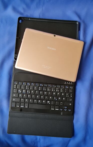 Tableti: Tablet sa 2 sim kartice,maskom I blutut tastaturom, kao nov nema mane — 4